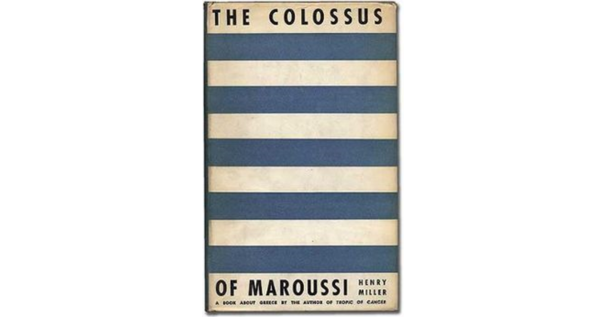 Colossus-of-Maroussi-Könyv-Guru