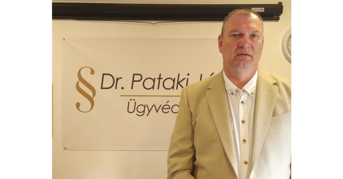Dr. Pataki János ügyvéd, szakjogász
