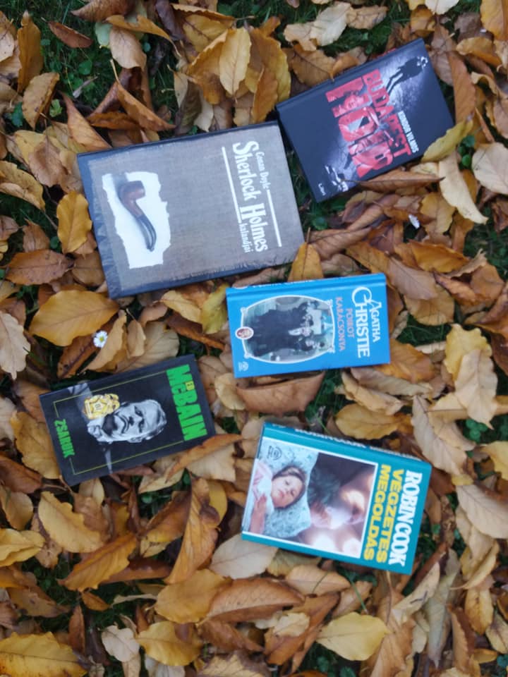 krimi kötetek avarban