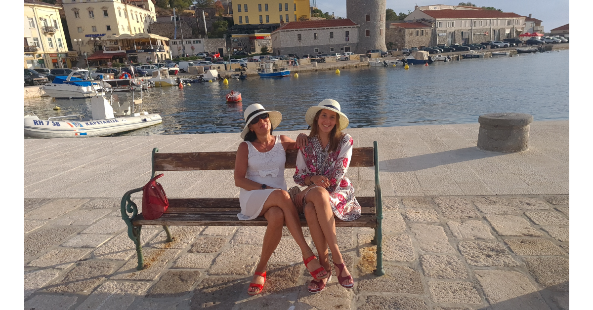 Henn Edith és lánya Réka