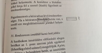 Biztosan kell korrektor?